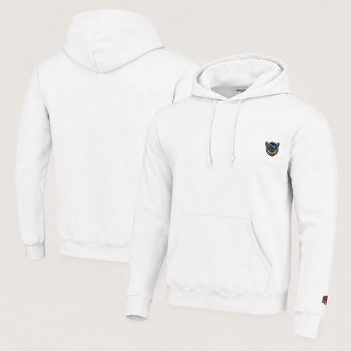 001 Air Force Falcons Pullover Hoodie - Embroidered Logo Fleece Sweatshirt