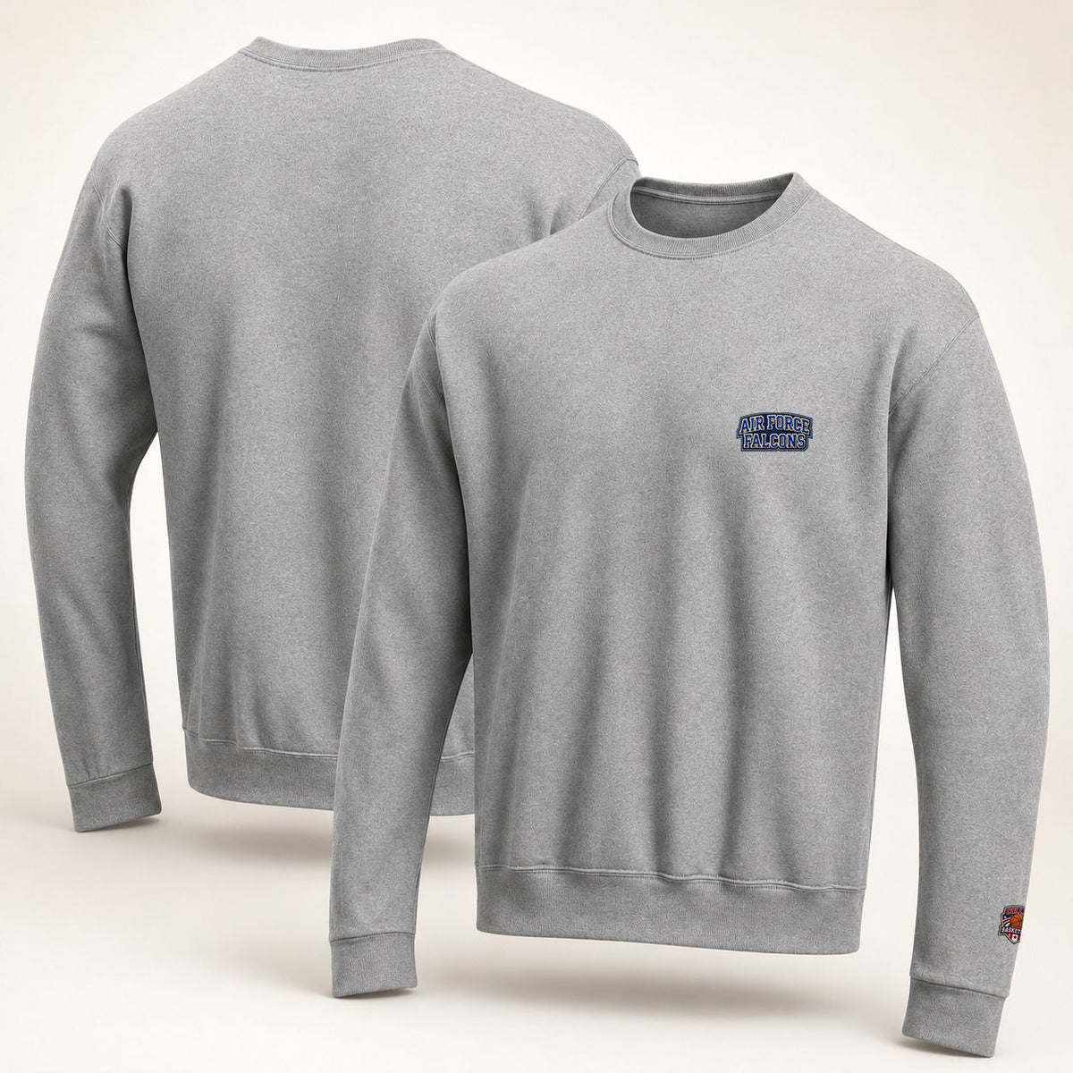 002 Air Force Falcons Embroidered Logo Crewneck Sweatshirt - Unisex Adult Pullover