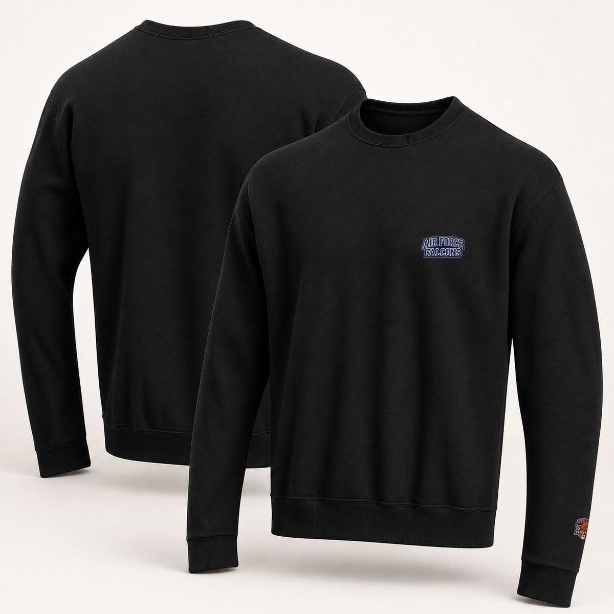 002 Air Force Falcons Embroidered Logo Crewneck Sweatshirt - Unisex Adult Pullover