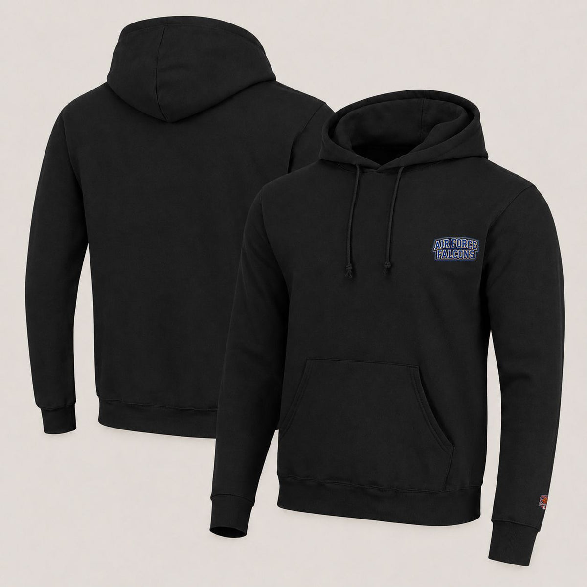 002 Air Force Falcons Pullover Hoodie - Embroidered Logo Fleece Sweatshirt