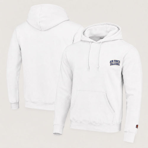 002 Air Force Falcons Pullover Hoodie - Embroidered Logo Fleece Sweatshirt