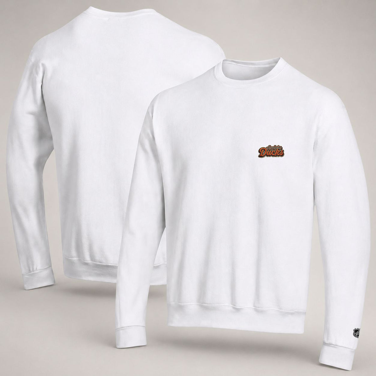 002 Anaheim Ducks Crewneck Sweatshirt - Unisex Adult Pullover