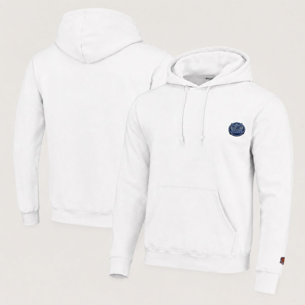 003 Air Force Falcons Pullover Hoodie - Embroidered Logo Fleece Sweatshirt