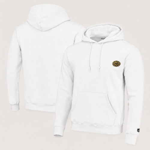 004 Boston Bruins Pullover Hoodie - Embroidered Logo Fleece Sweatshirt
