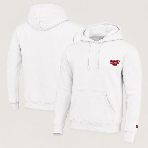 005 Alabama Crimson Tide Pullover Hoodie - Embroidered Logo Fleece Sweatshirt