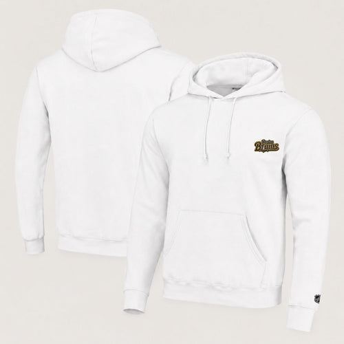 005 Boston Bruins Pullover Hoodie - Embroidered Logo Fleece Sweatshirt