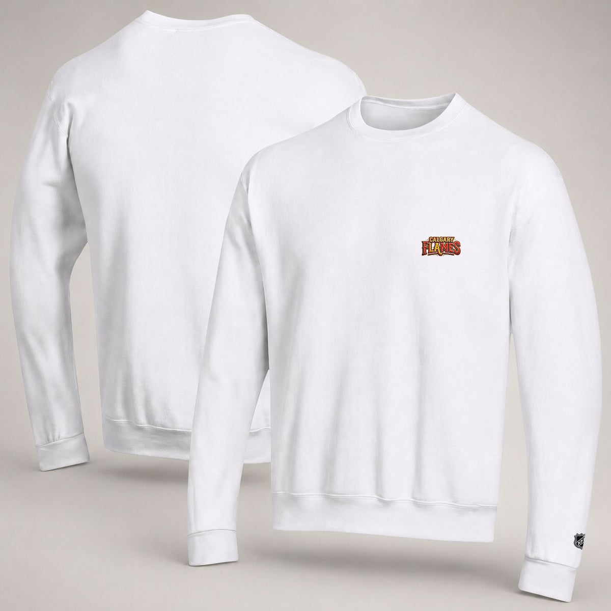011 Calgary Flames Crewneck Sweatshirt - Unisex Adult Pullover