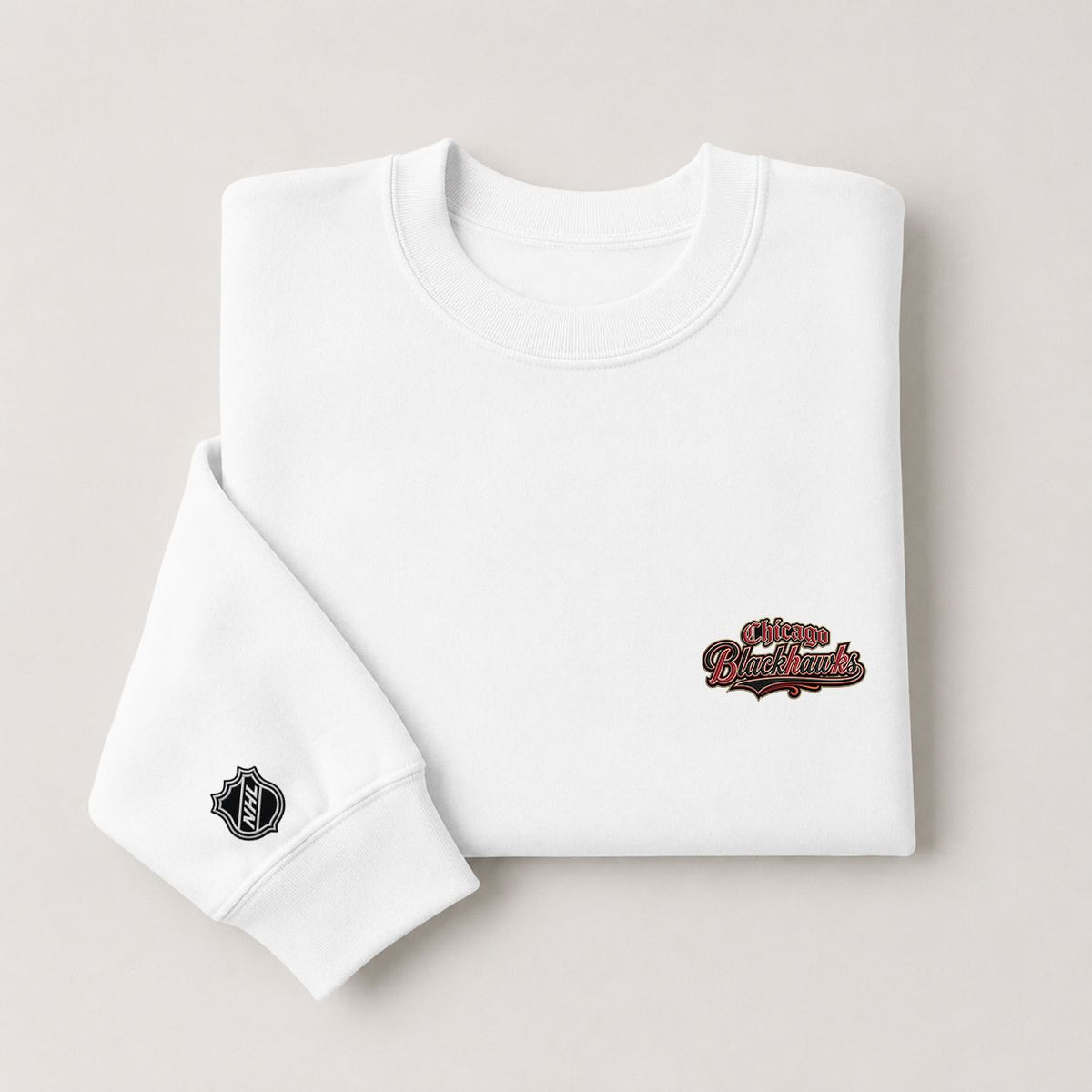 017 Chicago Blackhawks Crewneck Sweatshirt - Unisex Adult Pullover