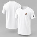018 Chicago Blackhawks Puff Embroidered Logo T-Shirt - Unisex Short Sleeve Tee