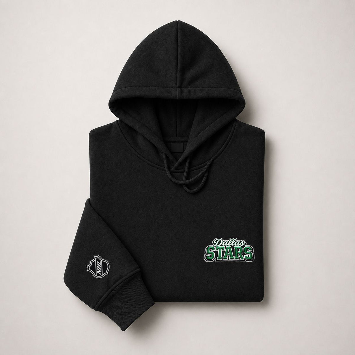 026 Dallas Stars Pullover Hoodie - Embroidered Logo Fleece Sweatshirt