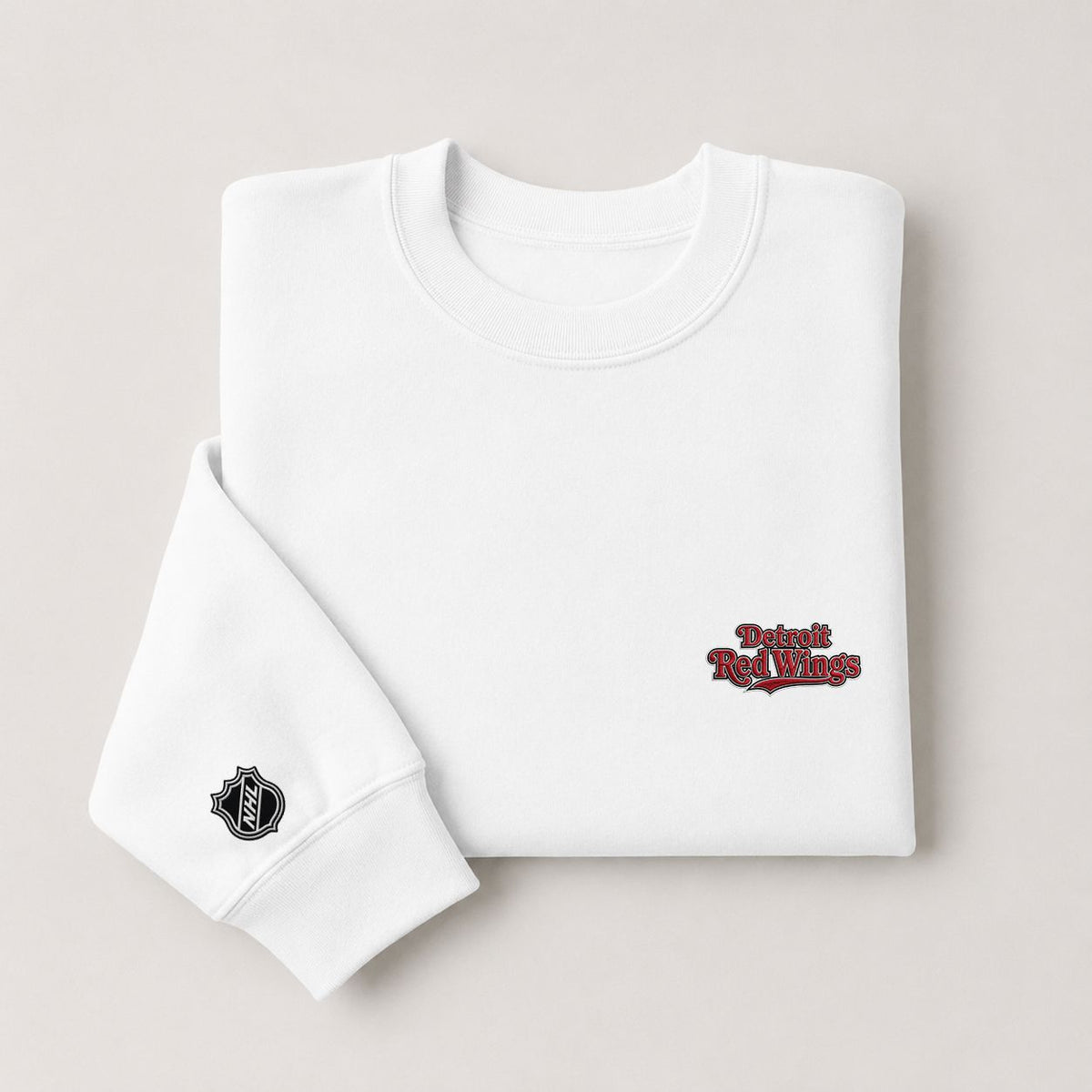 029 Detroit Red Wings Crewneck Sweatshirt - Unisex Adult Pullover
