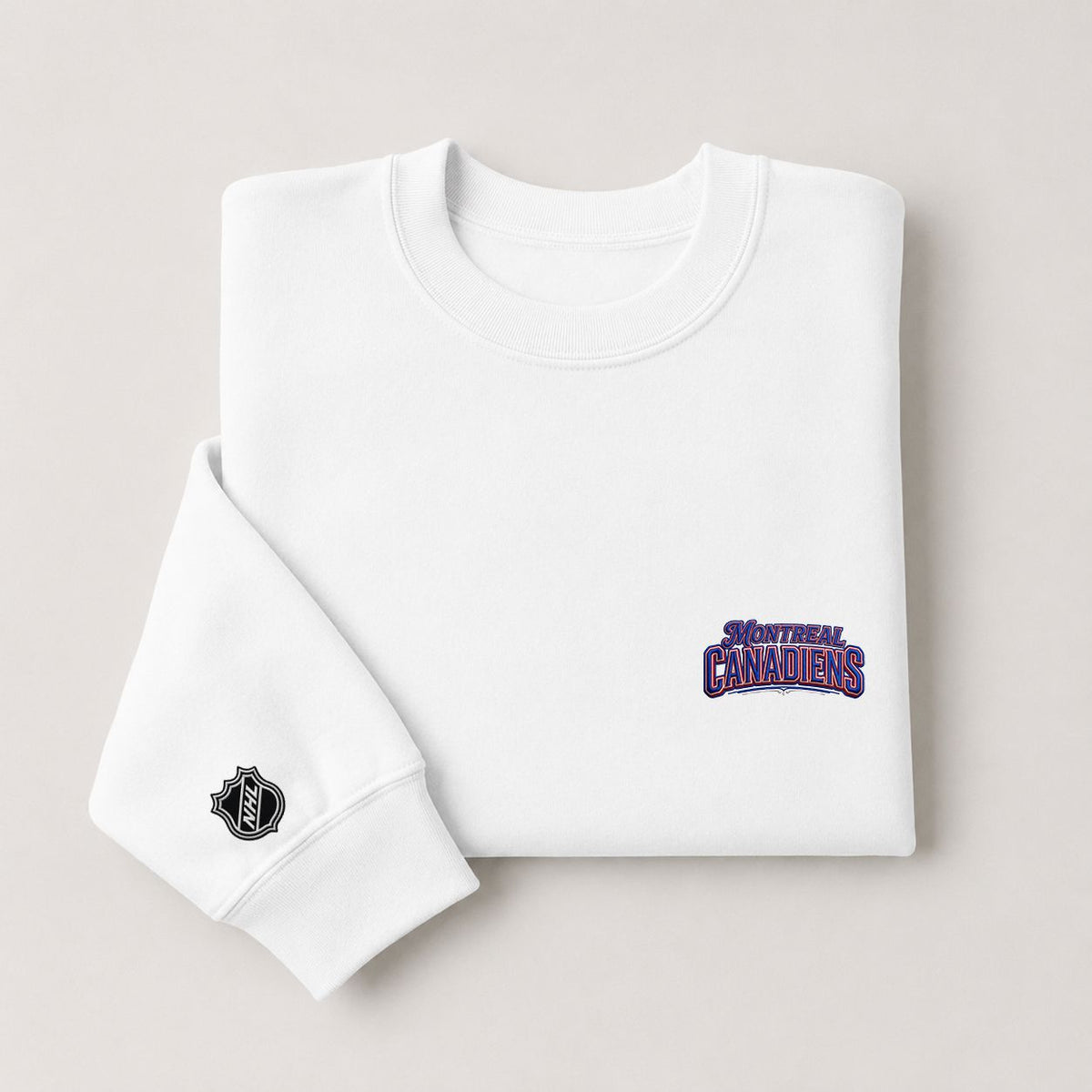 044 Montreal Canadiens Crewneck Sweatshirt - Unisex Adult Pullover