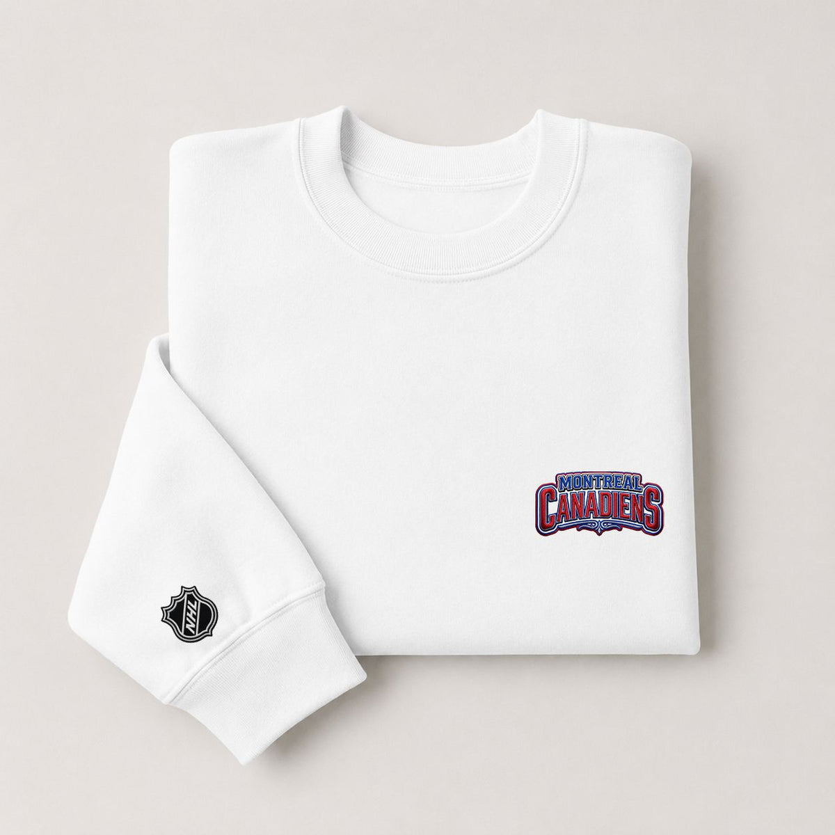 044 Montreal Canadiens Crewneck Sweatshirt - Unisex Adult Pullover