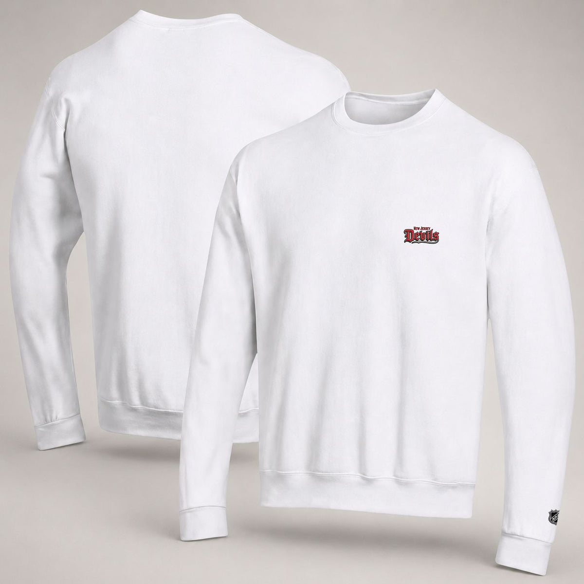 050 New Jersey Devils Crewneck Sweatshirt - Unisex Adult Pullover