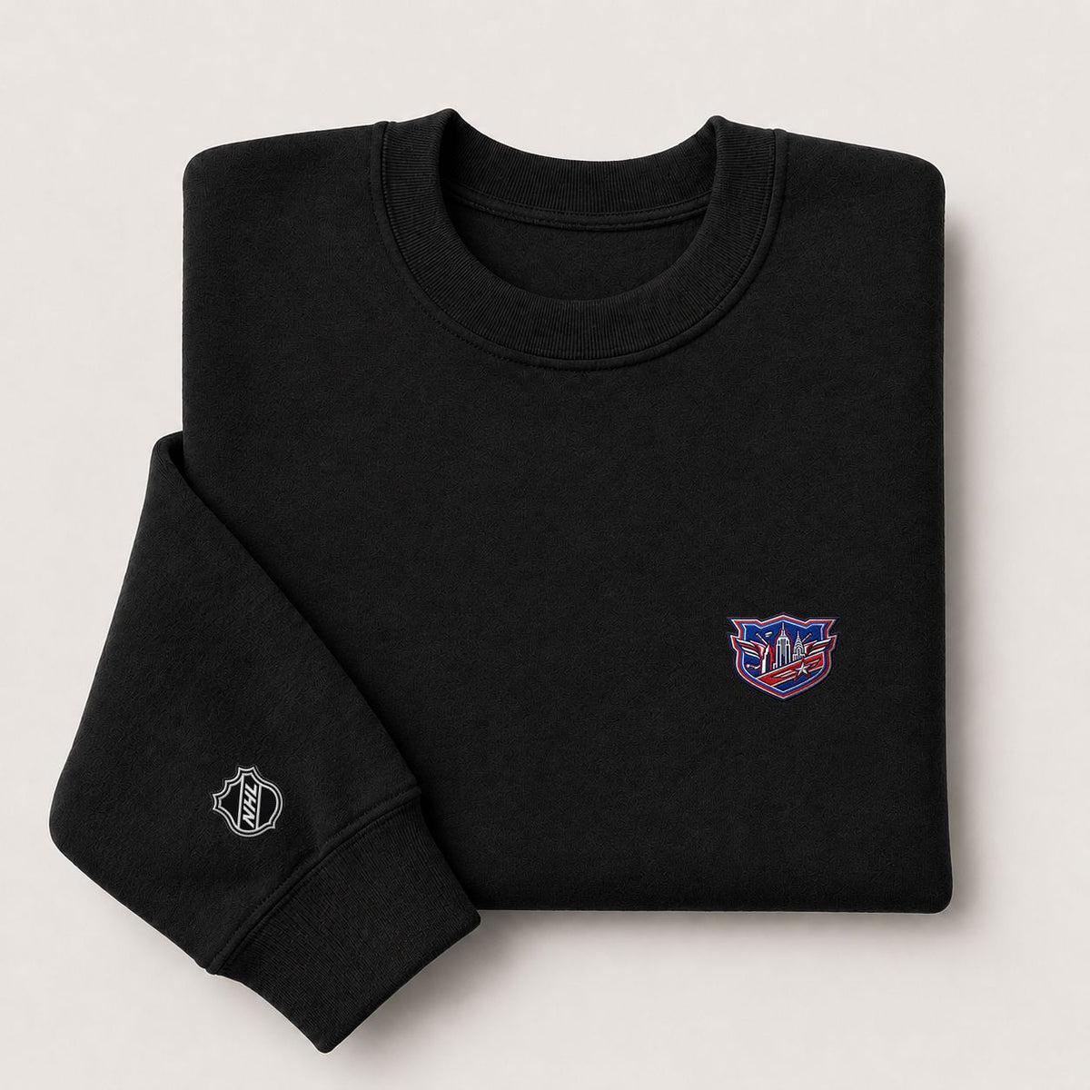 055 New York Rangers Crewneck Sweatshirt - Unisex Adult Pullover