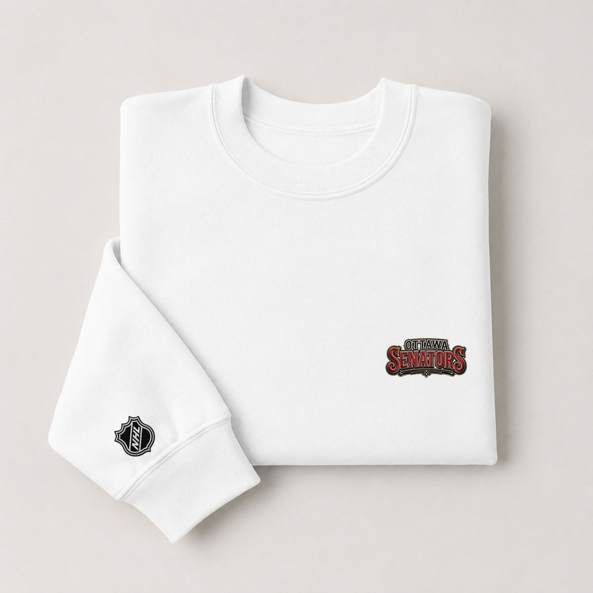 059 Ottawa Senators Crewneck Sweatshirt - Unisex Adult Pullover