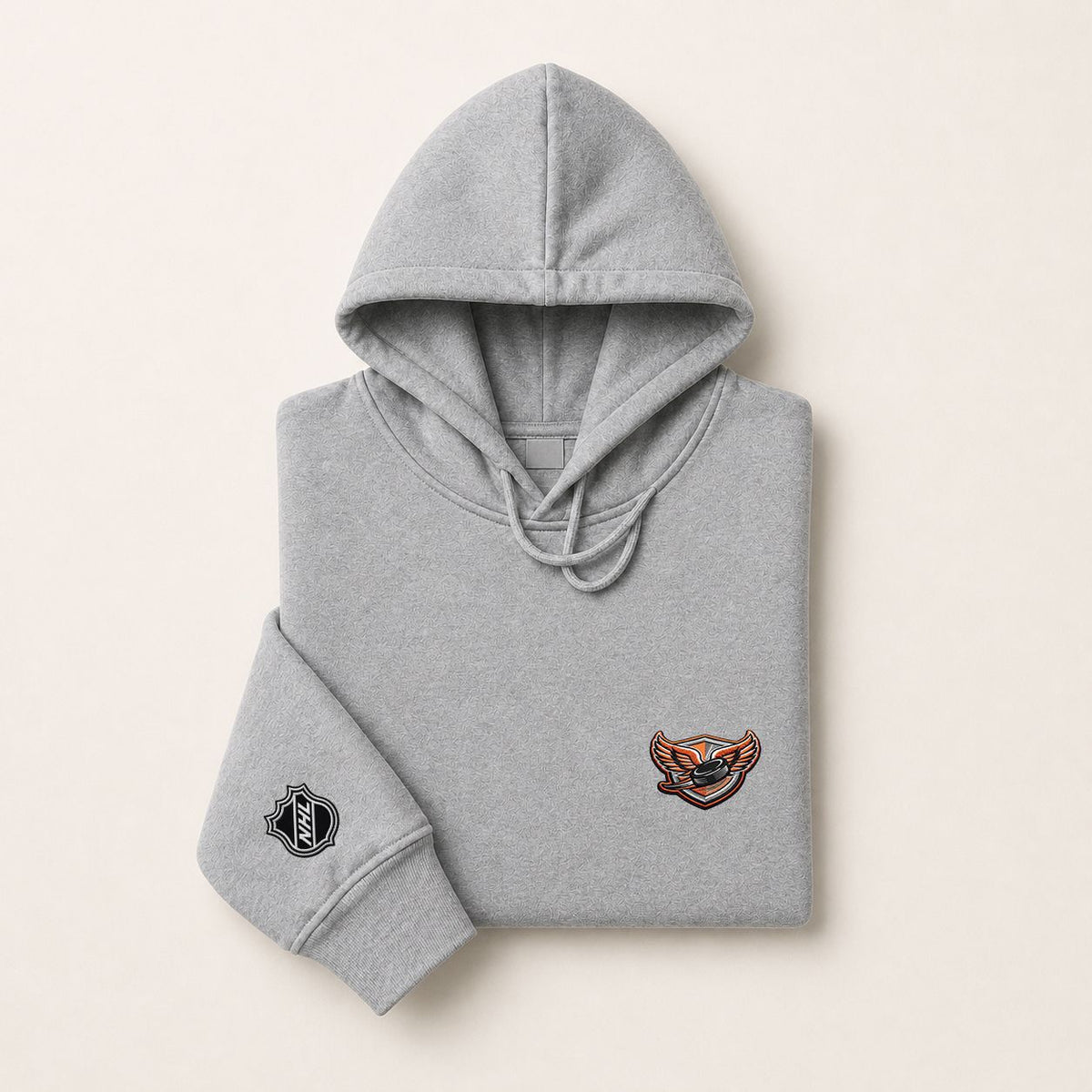 061 Philadelphia Flyers Pullover Hoodie - Embroidered Logo Fleece Sweatshirt