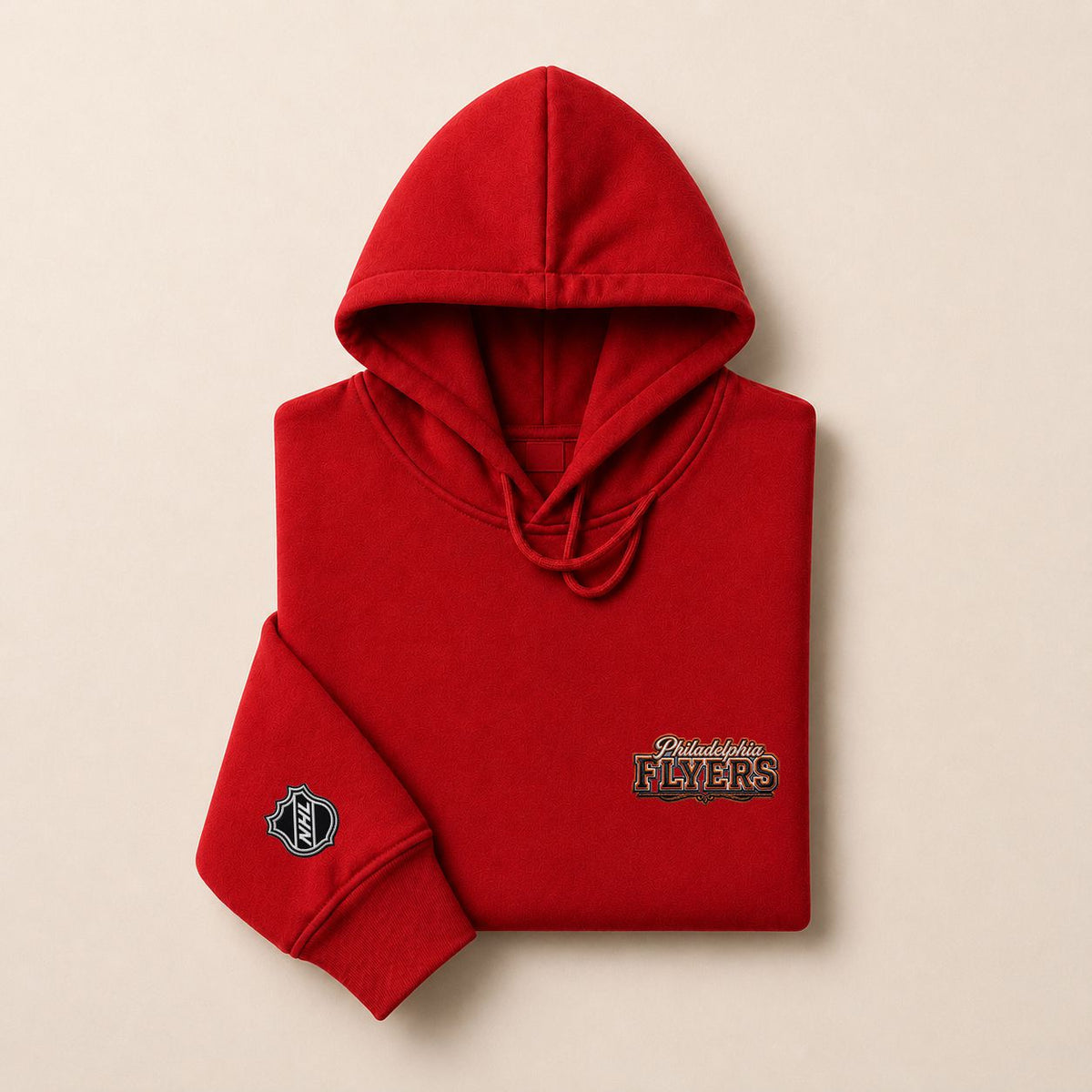 062 Philadelphia Flyers Pullover Hoodie - Embroidered Logo Fleece Sweatshirt