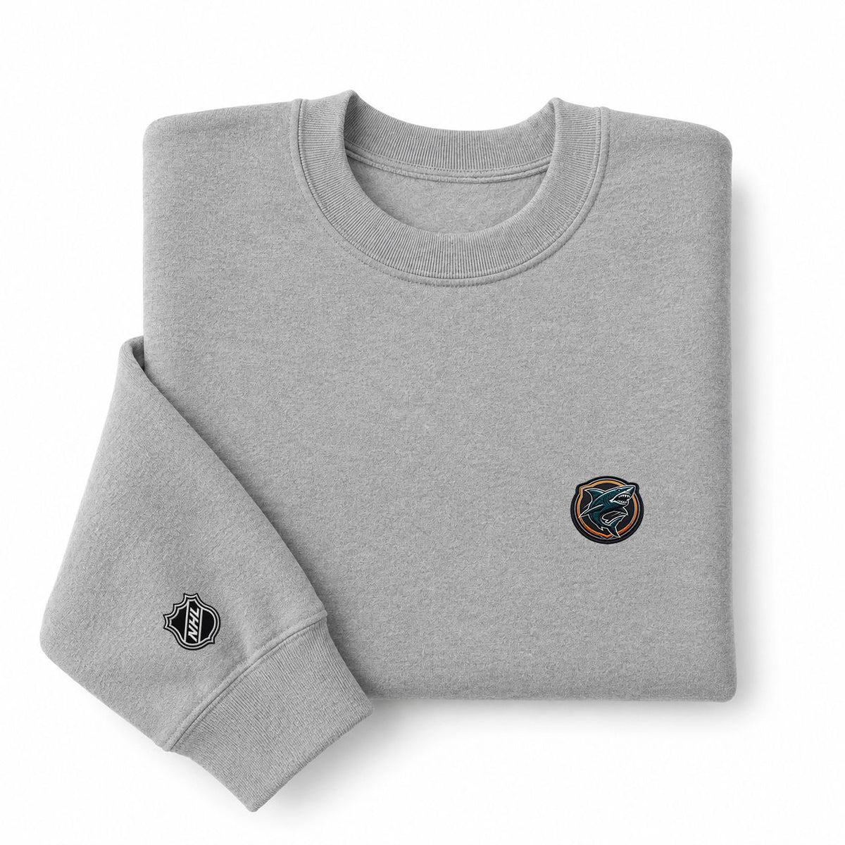 067 San Jose Sharks Crewneck Sweatshirt - Unisex Adult Pullover