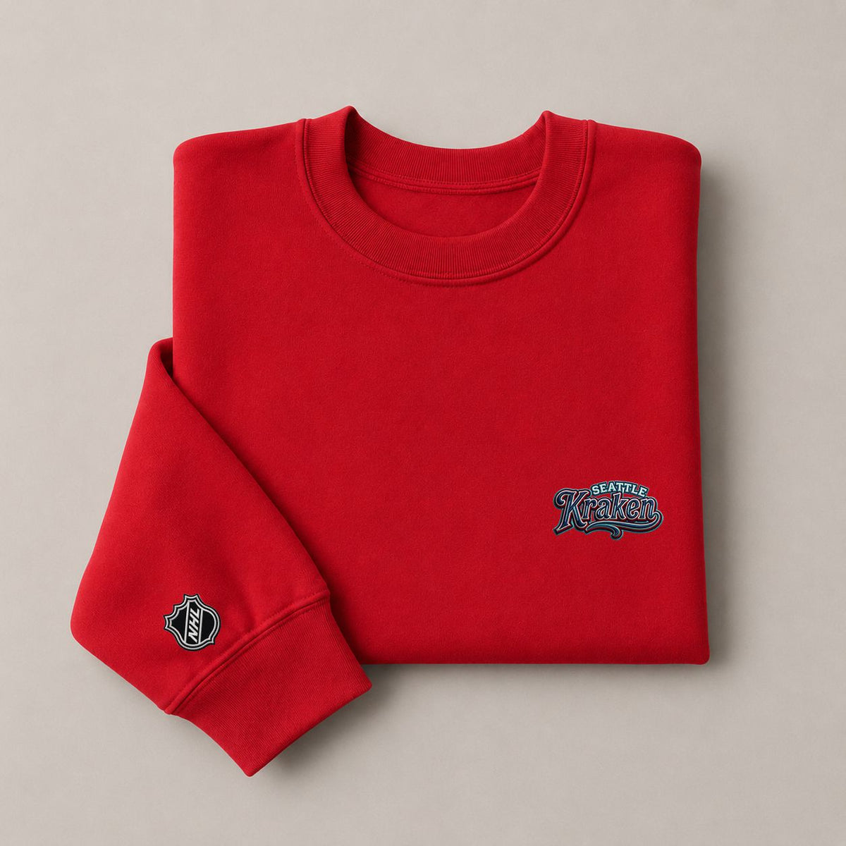 071 Seattle Kraken Crewneck Sweatshirt - Unisex Adult Pullover