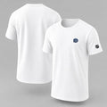 078 Tampa Bay Lightning Puff Embroidered Logo T-Shirt - Unisex Short Sleeve Tee