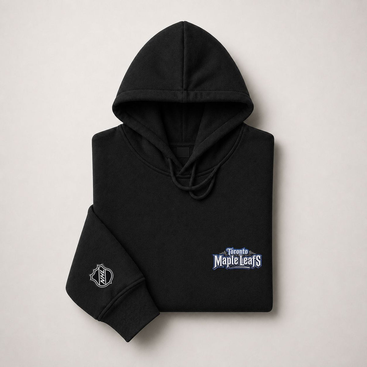 080 Toronto Maple Leafs Pullover Hoodie - Embroidered Logo Fleece Sweatshirt