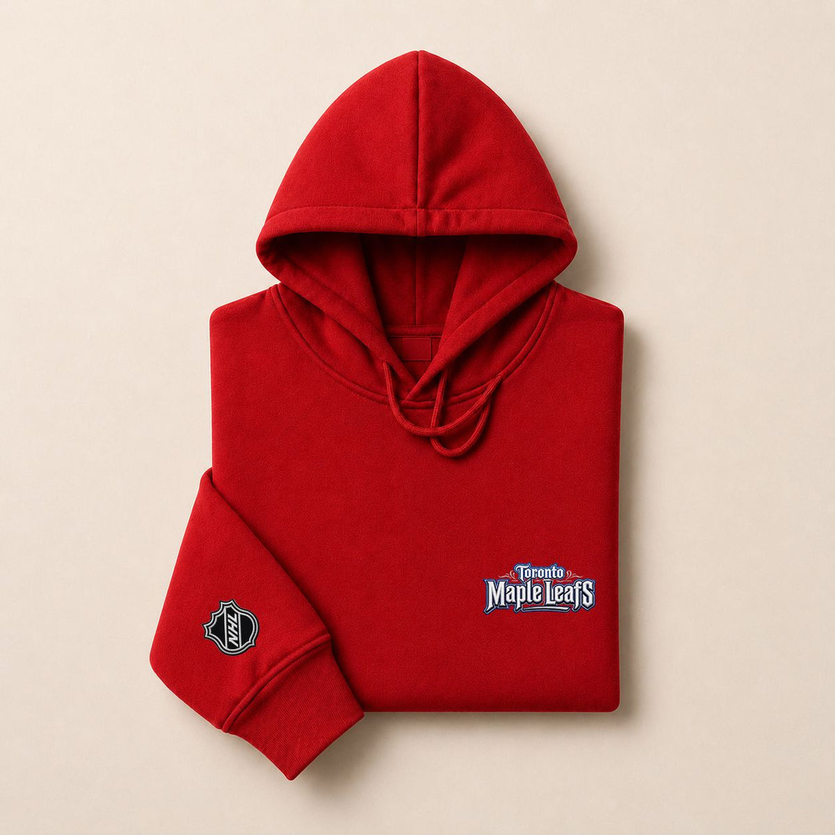 080 Toronto Maple Leafs Pullover Hoodie - Embroidered Logo Fleece Sweatshirt