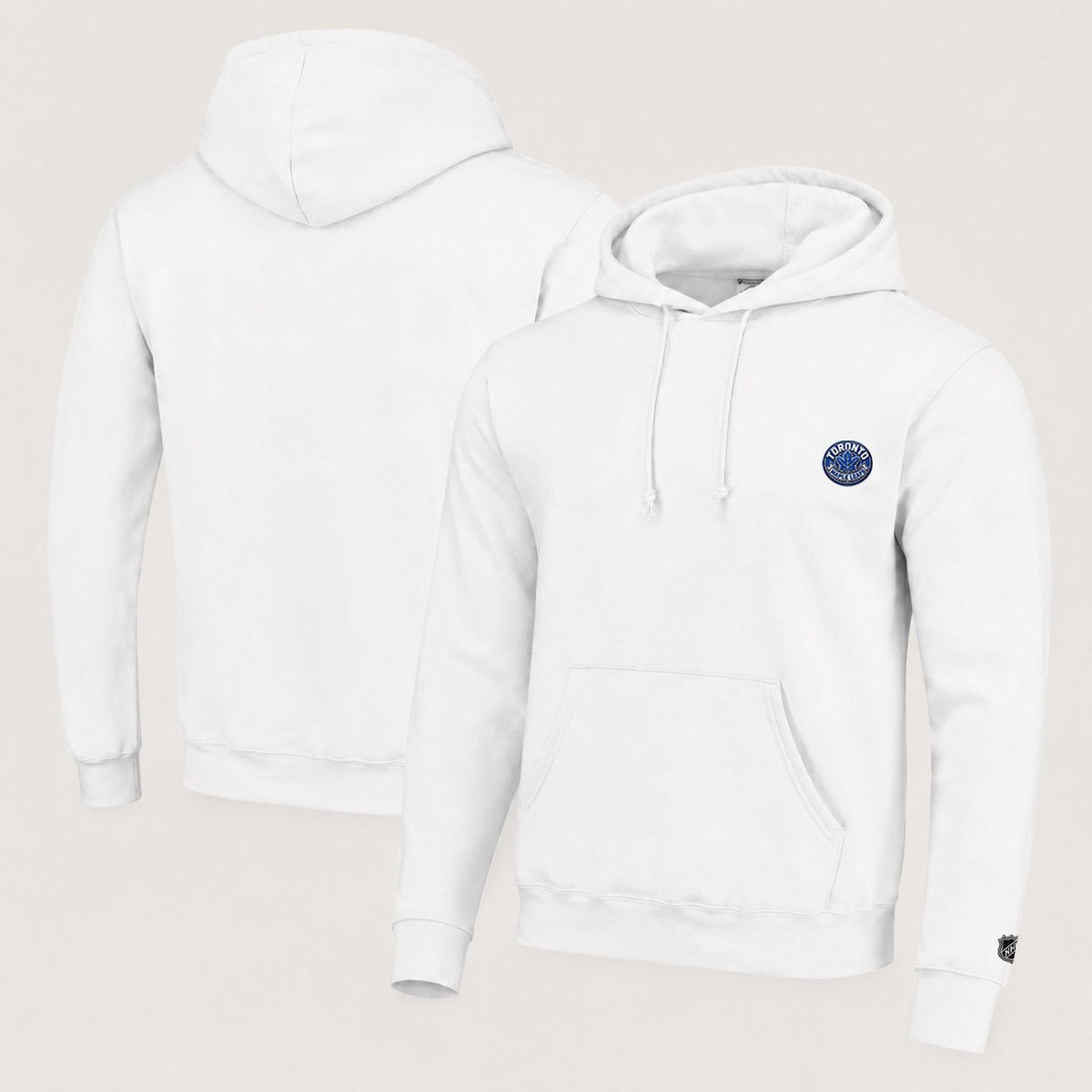 081 Toronto Maple Leafs Pullover Hoodie - Embroidered Logo Fleece Sweatshirt