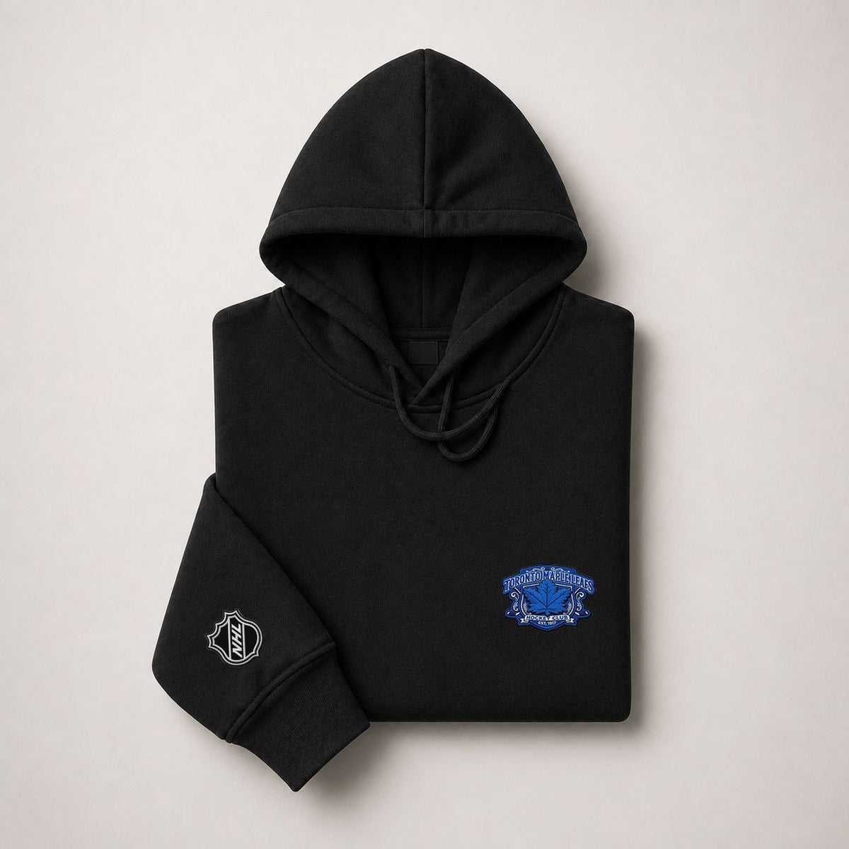 081 Toronto Maple Leafs Pullover Hoodie - Embroidered Logo Fleece Sweatshirt