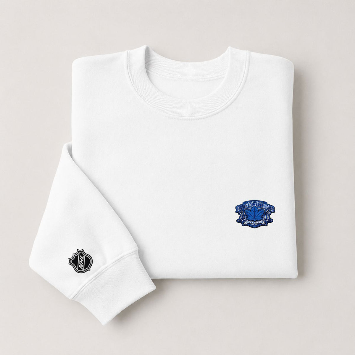 081 Toronto Maple Leafs Crewneck Sweatshirt - Unisex Adult Pullover