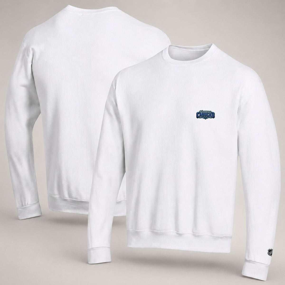 086 Vancouver Canucks Crewneck Sweatshirt - Unisex Adult Pullover