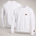 089 LSU Tigers Embroidered Logo Crewneck Sweatshirt - Unisex Adult Pullover