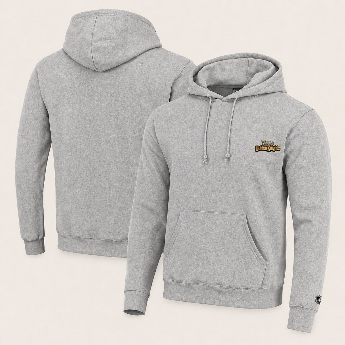089 Vegas Golden Knights Pullover Hoodie - Embroidered Logo Fleece Sweatshirt