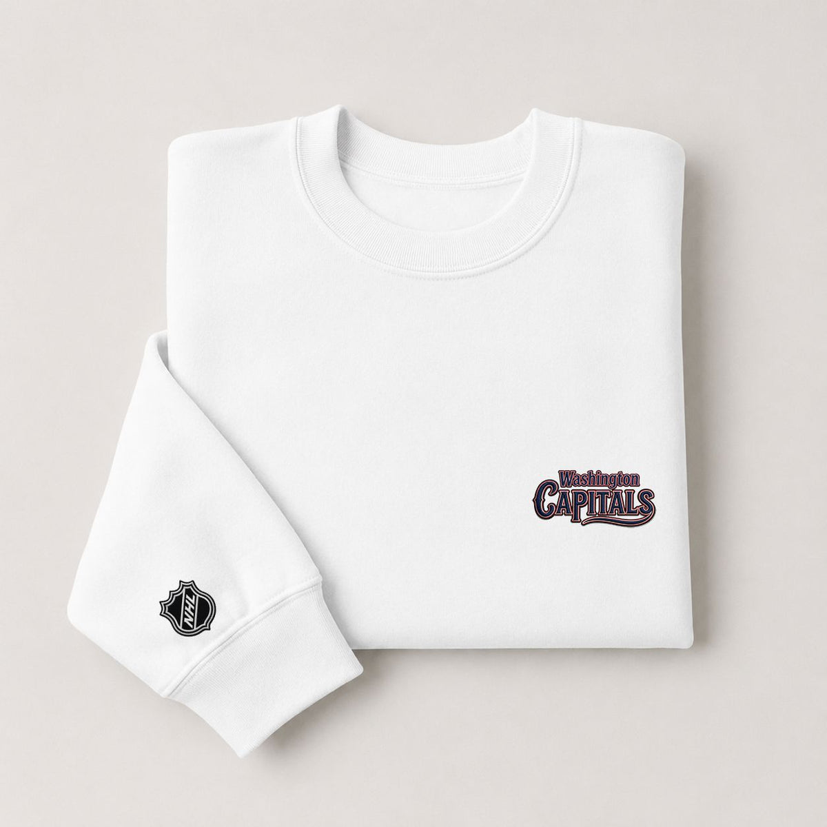 092 Washington Capitals Crewneck Sweatshirt - Unisex Adult Pullover