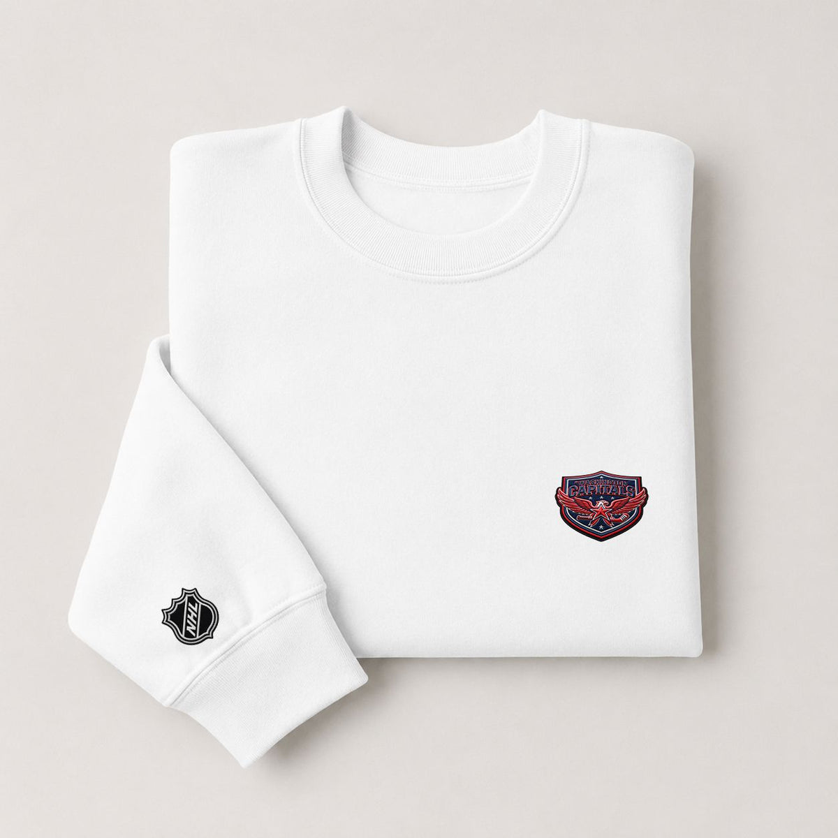 093 Washington Capitals Crewneck Sweatshirt - Unisex Adult Pullover