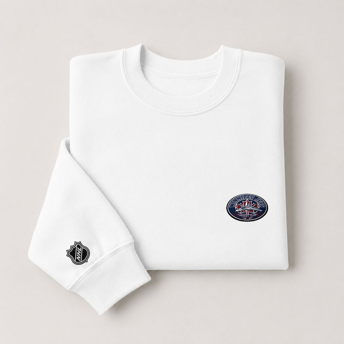 096 Winnipeg Jets Crewneck Sweatshirt - Unisex Adult Pullover