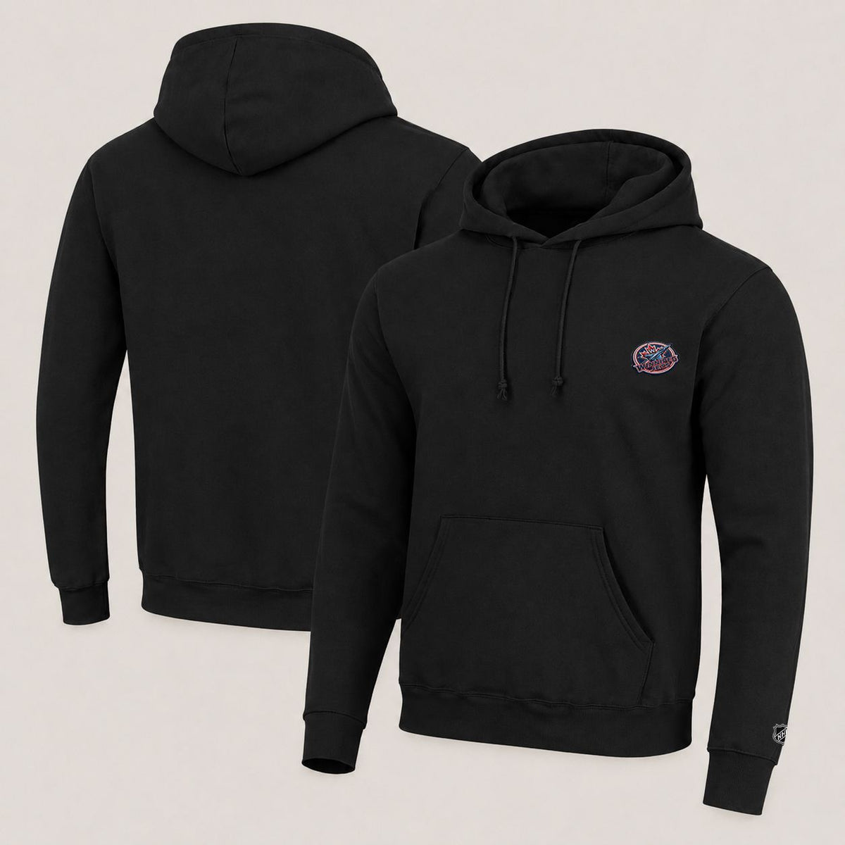 096 Winnipeg Jets Pullover Hoodie - Embroidered Logo Fleece Sweatshirt