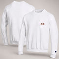 Atlanta Braves Embroidered Logo Crewneck Sweatshirt - Unisex Adult Pullover