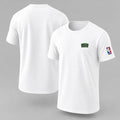 Boston Celtics Embroidered Logo Puff Embroidered Logo T-Shirt - Unisex Short Sleeve Tee