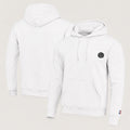 Luxury Embroidered Pullover Hoodie - Embroidered Logo Fleece Sweatshirt