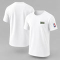 Milwaukee Bucks Embroidery Design Embroidered Logo Puff Embroidered Logo T-Shirt - Unisex Short Sleeve Tee