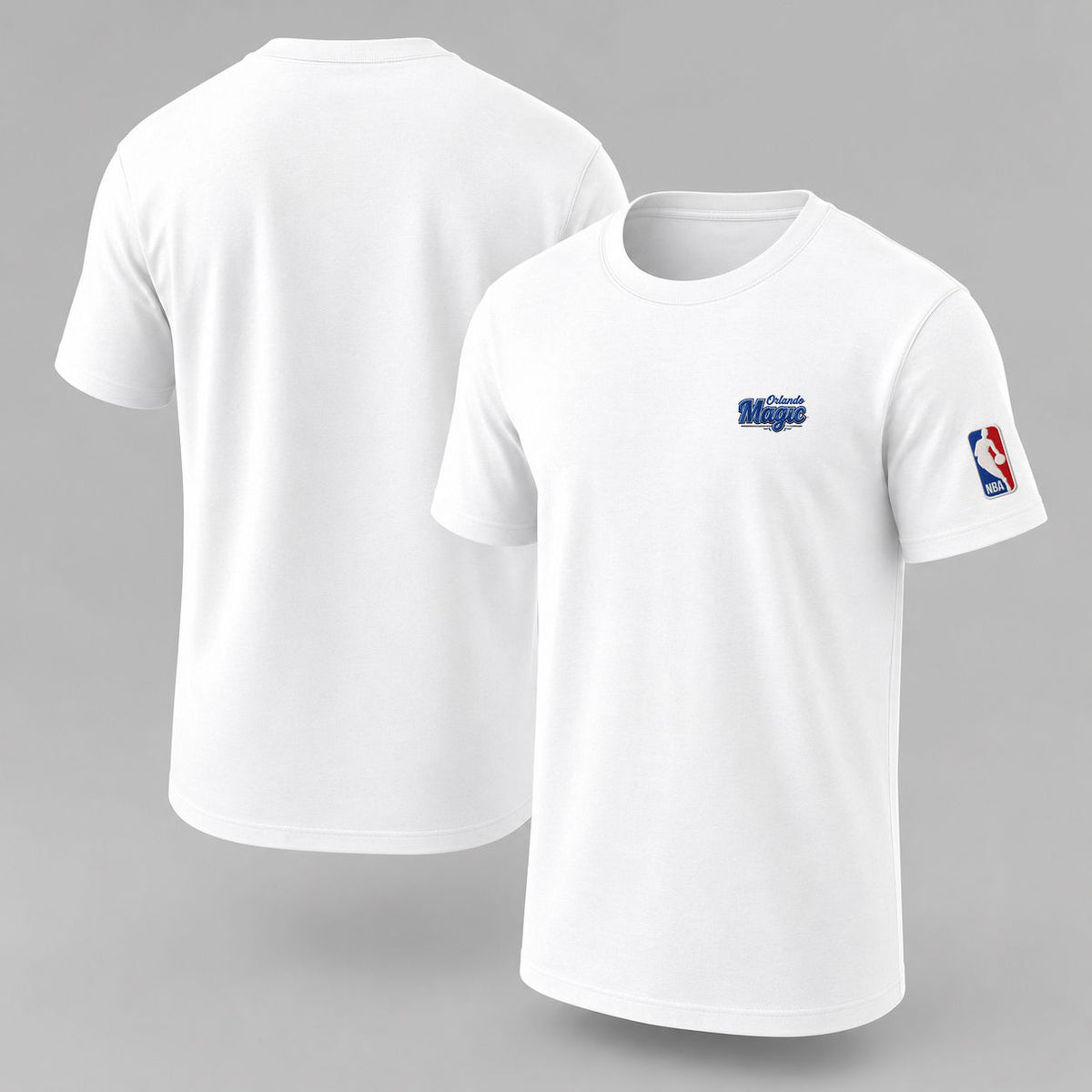 Orlando Magic Embroidery Design Embroidered Logo Puff Embroidered Logo T-Shirt - Unisex Short Sleeve Tee