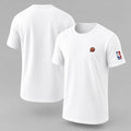 Phoenix Suns Inspired Embroidered Logo Puff Embroidered Logo T-Shirt - Unisex Short Sleeve Tee