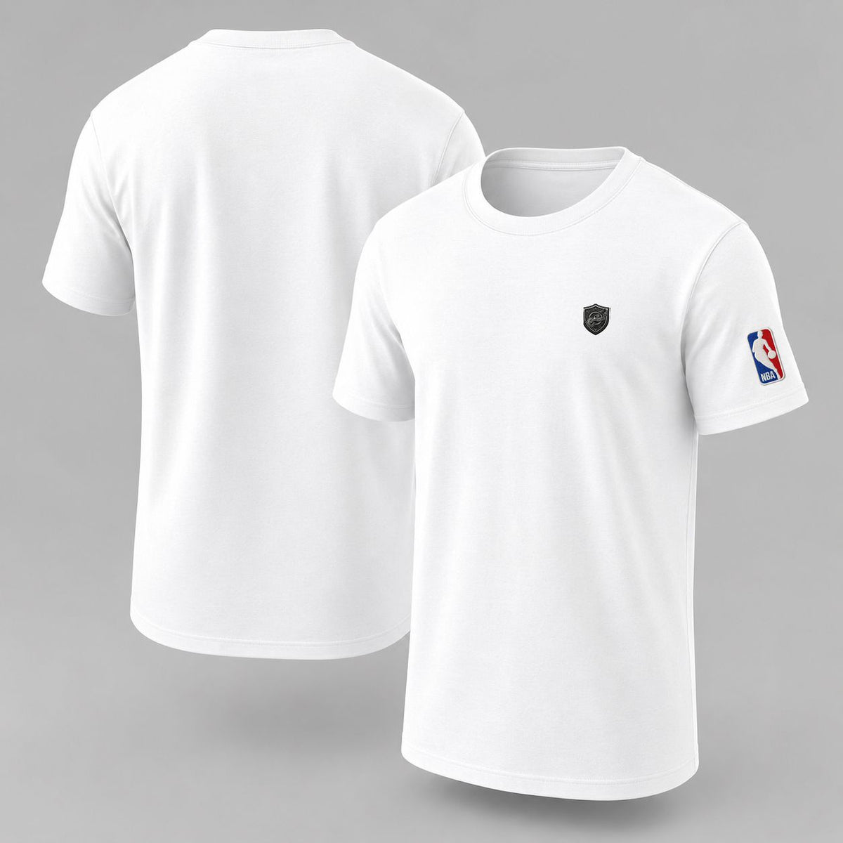 Spurs Inspired Embroidered Logo Puff Embroidered Logo T-Shirt - Unisex Short Sleeve Tee