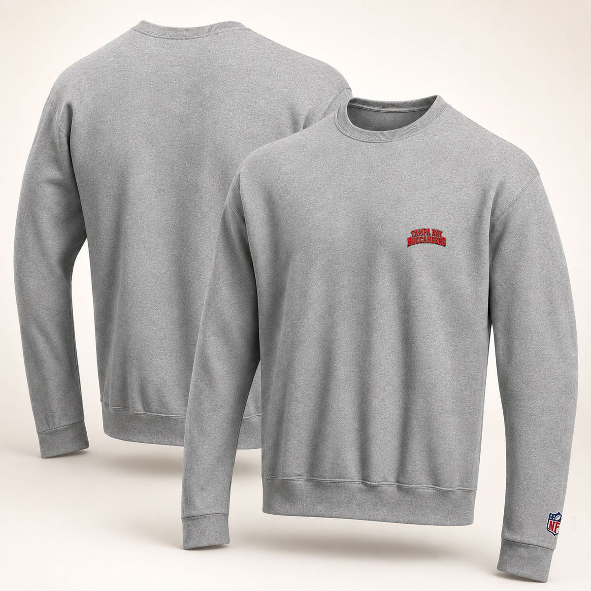 Tampa Bay Buccaneers Embroi Embroidered Logo Crewneck Sweatshirt - Unisex Adult Pullover