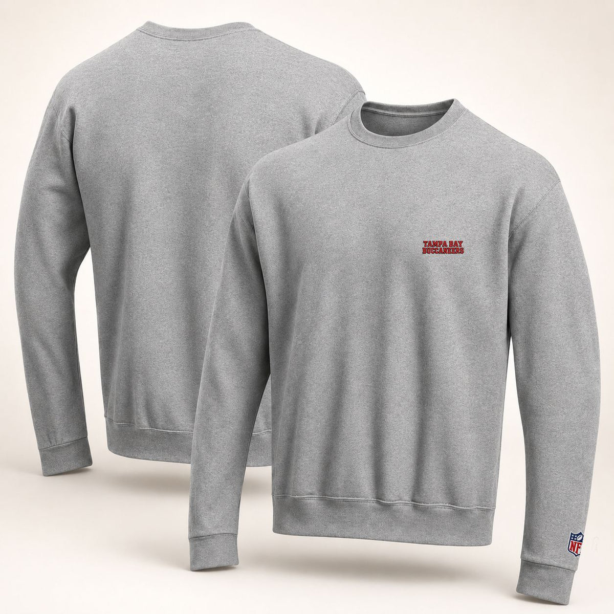 Tampa Bay Buccaneers Embroi Embroidered Logo Crewneck Sweatshirt - Unisex Adult Pullover