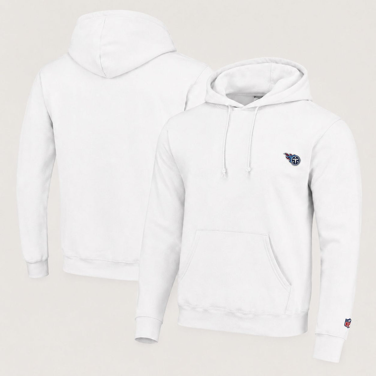 Tennessee Titans Logo Embroidere Pullover Hoodie - Embroidered Logo Fleece Sweatshirt